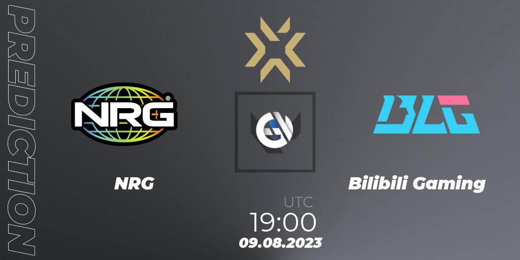 NRG - Bilibili Gaming: прогноз. 08.08.2023 at 19:10, VALORANT, VALORANT Champions 2023