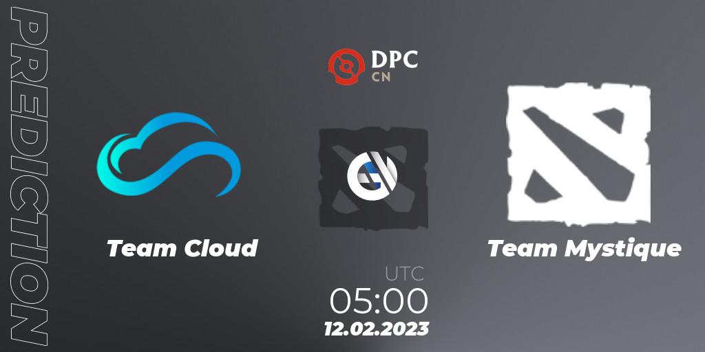 Team Cloud - Team Mystique: прогноз. 12.02.23, Dota 2, DPC 2022/2023 Winter Tour 1: CN Division II (Lower)
