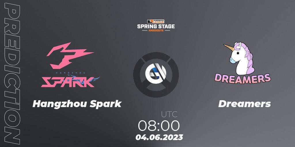 Hangzhou Spark - Dreamers: прогноз. 04.06.2023 at 08:00, Overwatch, OWL Stage Knockouts Spring 2023