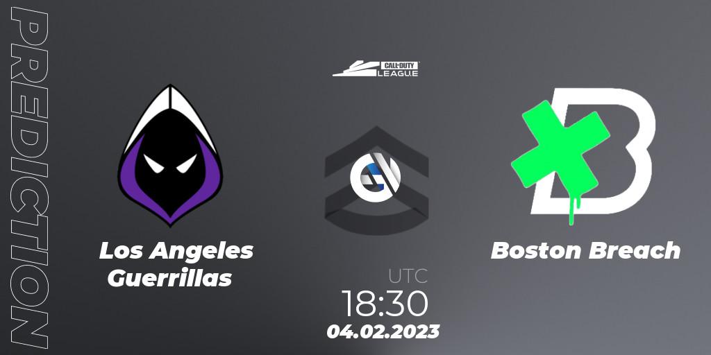 Los Angeles Guerrillas - Boston Breach: прогноз. 04.02.2023 at 18:30, Call of Duty, Call of Duty League 2023: Stage 2 Major