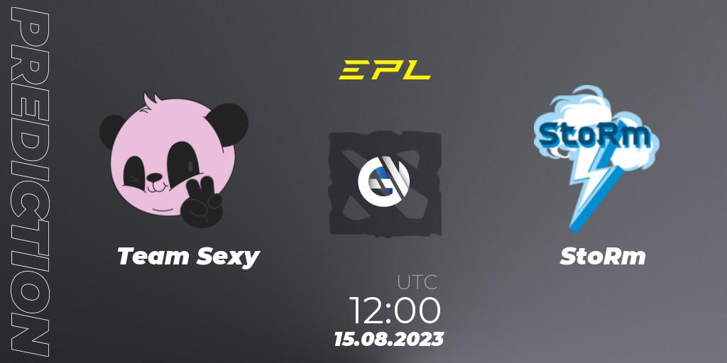 Team Sexy - StoRm: прогноз. 15.08.23, Dota 2, European Pro League Season 11