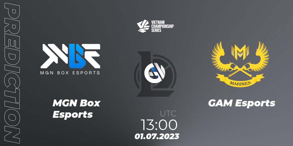 MGN Box Esports - GAM Esports: прогноз. 01.07.2023 at 12:10, LoL, VCS Dusk 2023