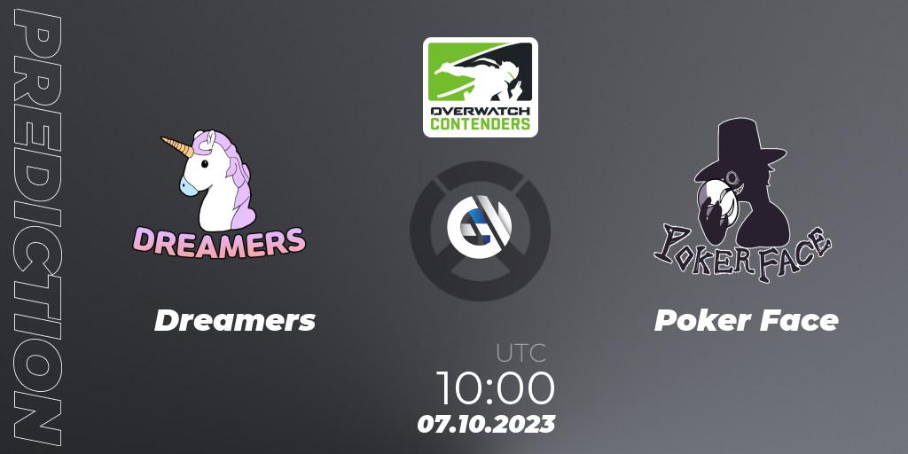 Dreamers - Poker Face: прогноз. 07.10.2023 at 10:00, Overwatch, Overwatch Contenders 2023 Fall Series: Korea