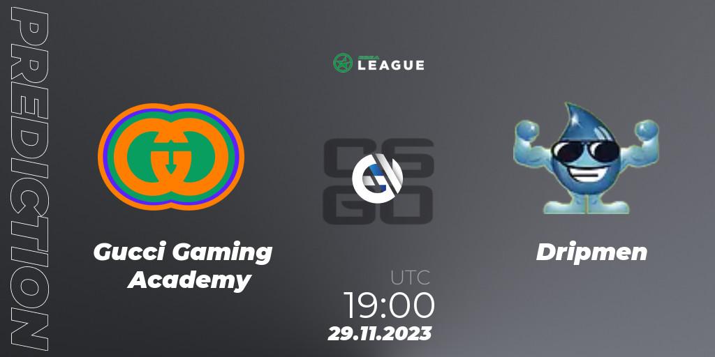 Gucci Gaming Academy - Dripmen: прогноз. 29.11.23, CS2 (CS:GO), ESEA Season 47: Advanced Division - Europe