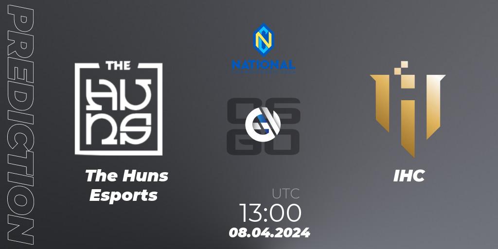 The Huns Esports - IHC: прогноз. 08.04.2024 at 13:00, Counter-Strike (CS2), ESN National Championship 2024