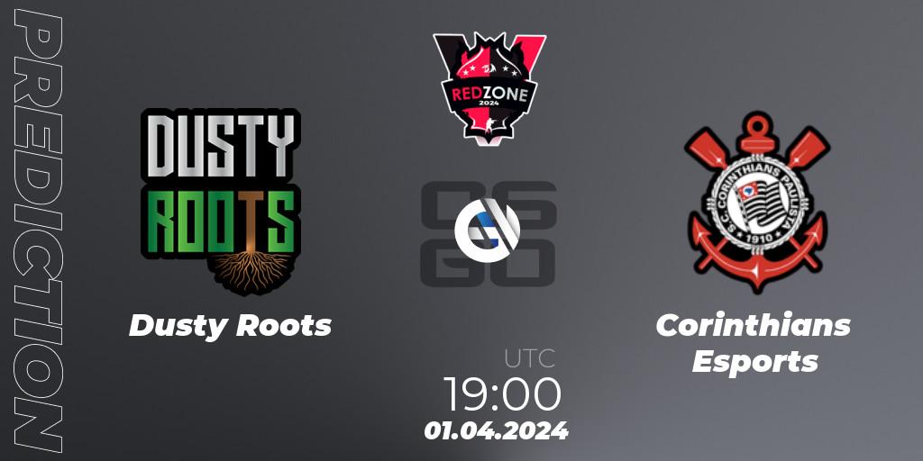 Dusty Roots - Corinthians Esports: прогноз. 01.04.24, CS2 (CS:GO), RedZone PRO League 2024 Season 2