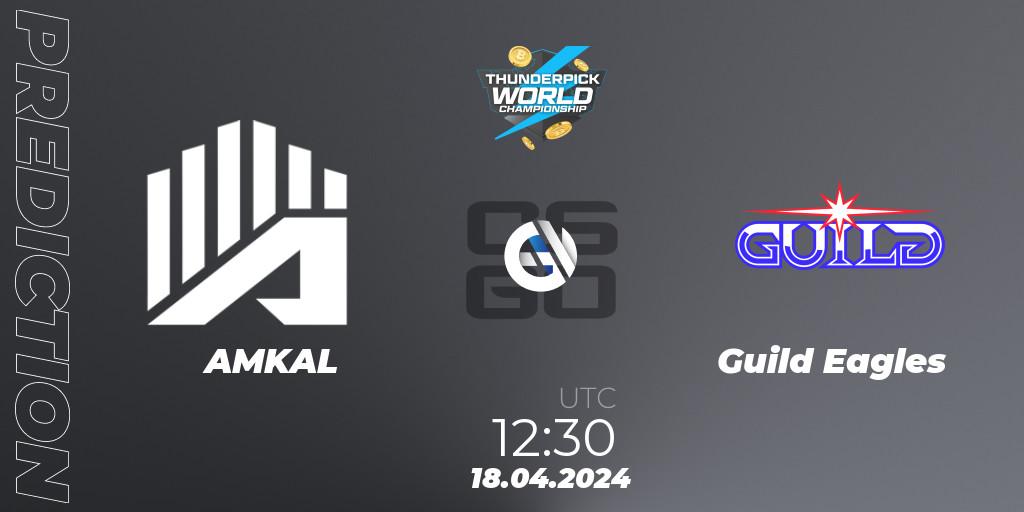 AMKAL - Guild Eagles: прогноз. 18.04.24, CS2 (CS:GO), Thunderpick World Championship 2024: European Series #1