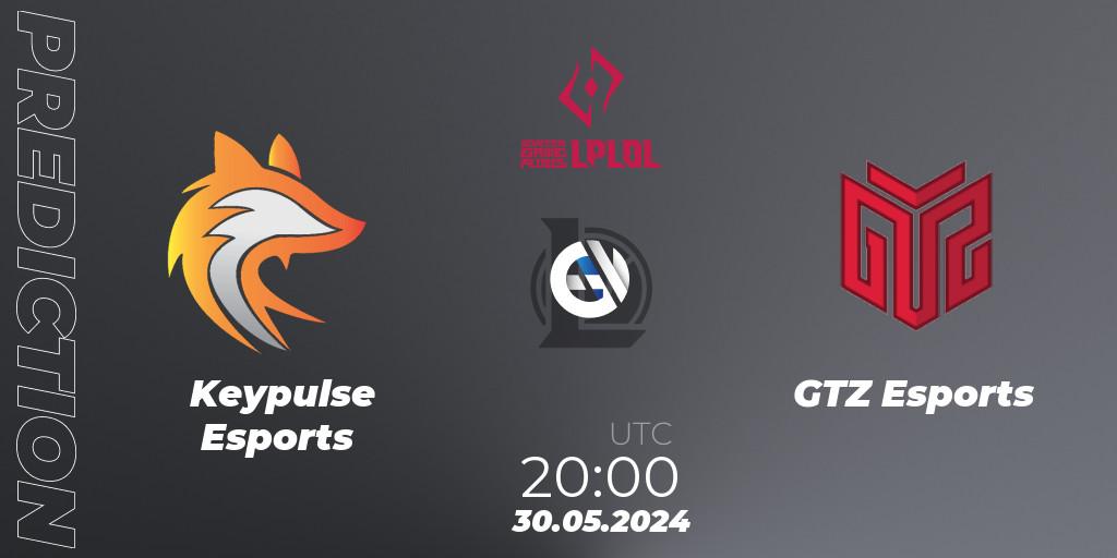 Keypulse Esports - GTZ Esports: прогноз. 30.05.2024 at 20:00, LoL, LPLOL Split 2 2024