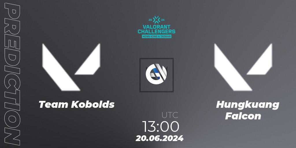 Team Kobolds - Hungkuang Falcon: прогноз. 20.06.2024 at 13:00, VALORANT, VALORANT Challengers Hong Kong and Taiwan 2024: Split 2