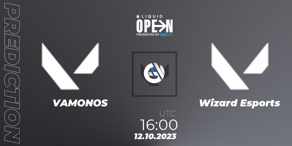 VAMONOS - Wizard Esports: прогноз. 12.10.2023 at 16:00, VALORANT, Liquid Open 2023 - Europe