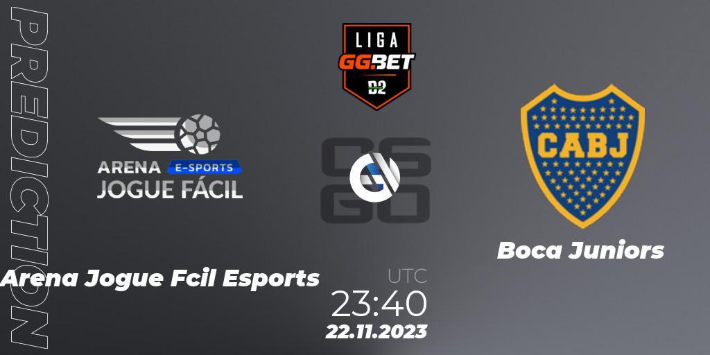  Arena Jogue Fácil Esports - Boca Juniors: прогноз. 22.11.23, CS2 (CS:GO), Dust2 Brasil Liga Season 2