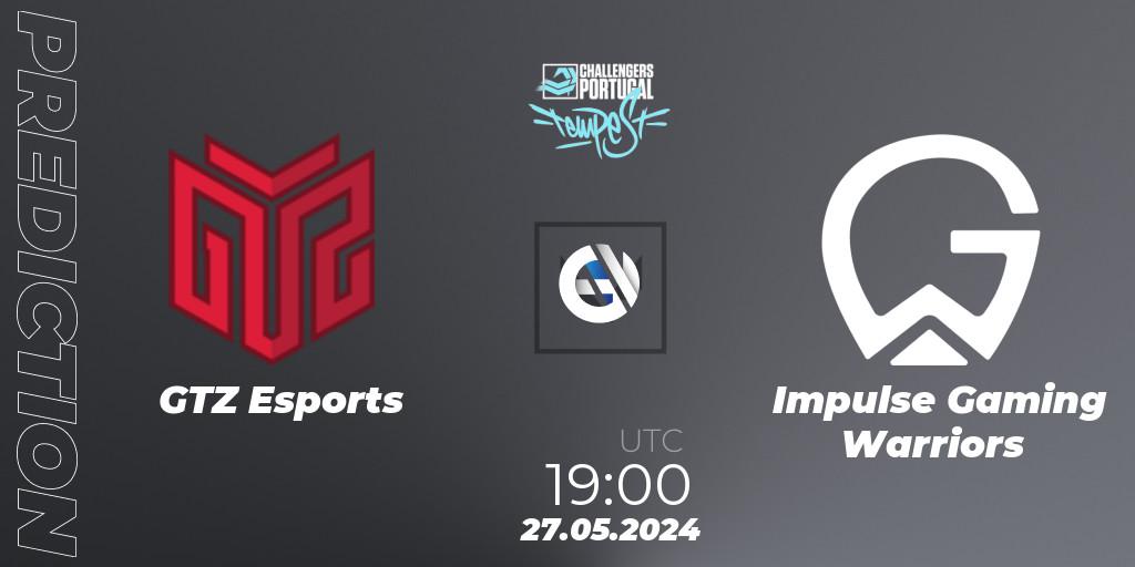 GTZ Esports - Impulse Gaming Warriors: прогноз. 27.05.2024 at 18:00, VALORANT, VALORANT Challengers 2024 Portugal: Tempest Split 2