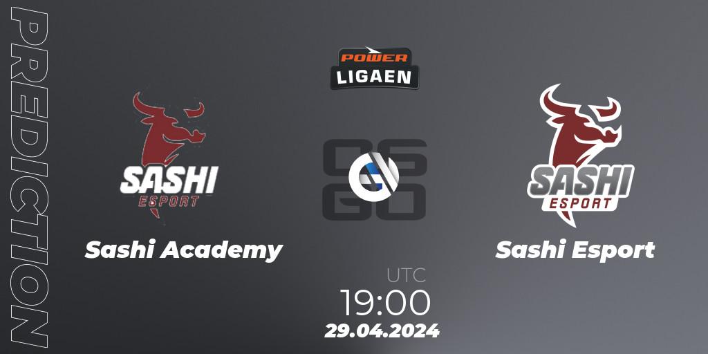 Sashi Academy - Sashi Esport: прогноз. 29.04.2024 at 19:00, Counter-Strike (CS2), Dust2.dk Ligaen Season 26
