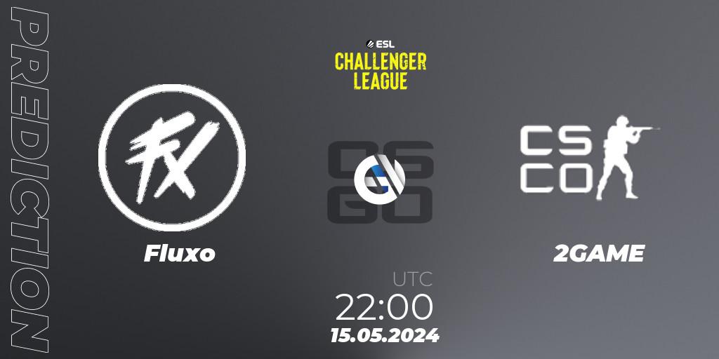 Fluxo - 2GAME: прогноз. 15.05.2024 at 22:00, Counter-Strike (CS2), ESL Challenger League Season 47: South America