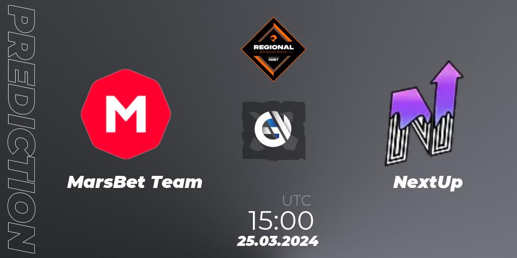 MarsBet Team - NextUp: прогноз. 25.03.24, Dota 2, RES Regional Series: EU #1