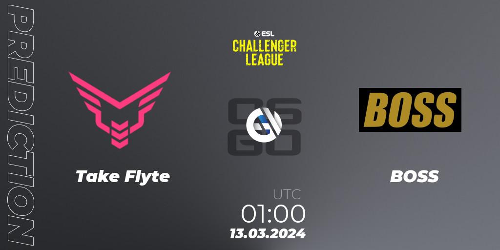 Take Flyte - BOSS: прогноз. 23.05.24, CS2 (CS:GO), ESL Challenger League Season 47: North America