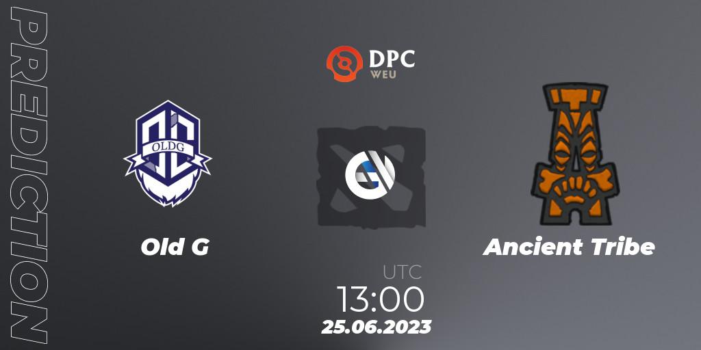 Old G - Ancient Tribe: прогноз. 25.06.23, Dota 2, DPC 2023 Tour 3: WEU Division II (Lower)