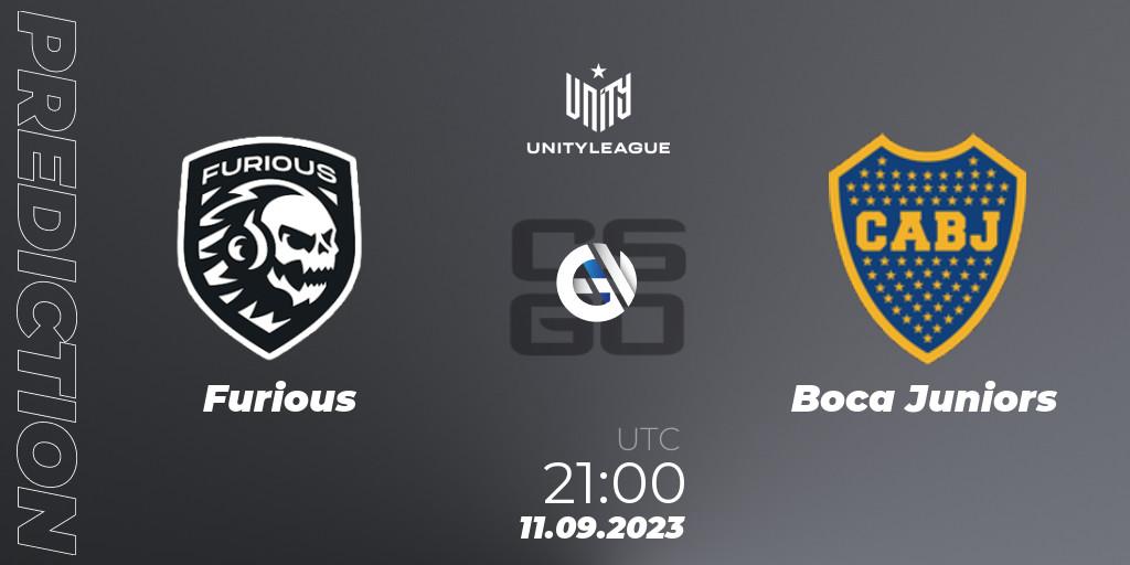 Furious - Boca Juniors: прогноз. 11.09.23, CS2 (CS:GO), LVP Unity League Argentina 2023