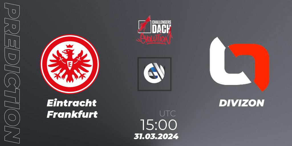 Eintracht Frankfurt - DIVIZON: прогноз. 07.04.2024 at 15:00, VALORANT, VALORANT Challengers 2024 DACH: Evolution Split 1