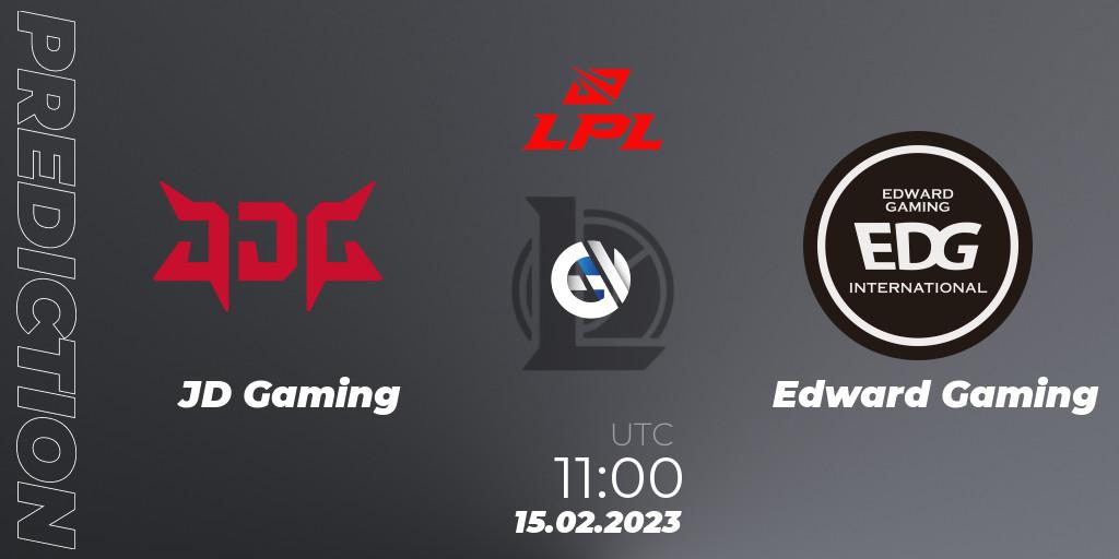 JD Gaming - Edward Gaming: прогноз. 15.02.2023 at 12:00, LoL, LPL Spring 2023 - Group Stage