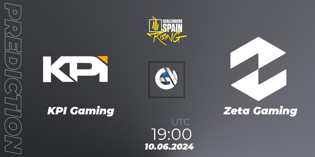 KPI Gaming - Zeta Gaming: прогноз. 10.06.2024 at 19:00, VALORANT, VALORANT Challengers 2024 Spain: Rising Split 2