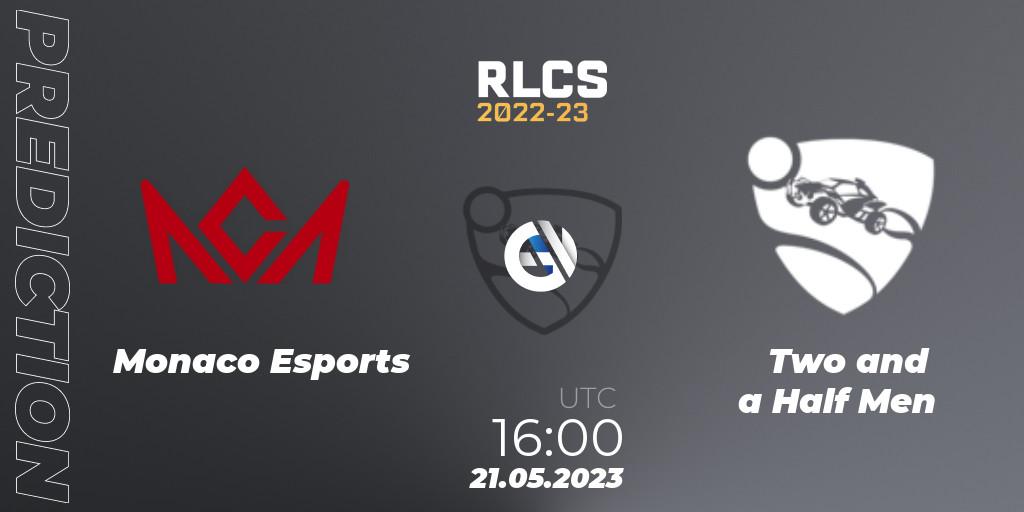 Monaco Esports - Two and a Half Men: прогноз. 21.05.2023 at 16:00, Rocket League, RLCS 2022-23 - Spring: Europe Regional 2 - Spring Cup: Closed Qualifier