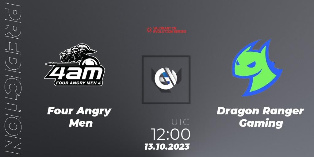 Four Angry Men - Dragon Ranger Gaming: прогноз. 13.10.23, VALORANT, VALORANT China Evolution Series Act 2: Selection - Play-In