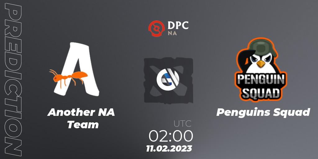 Another NA Team - Penguins Squad: прогноз. 11.02.23, Dota 2, DPC 2022/2023 Winter Tour 1: NA Division II (Lower)