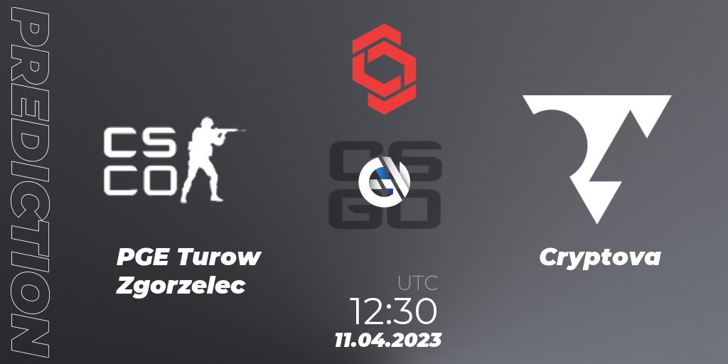PGE Turow Zgorzelec - Cryptova: прогноз. 11.04.23, CS2 (CS:GO), CCT Central Europe Series #6: Closed Qualifier