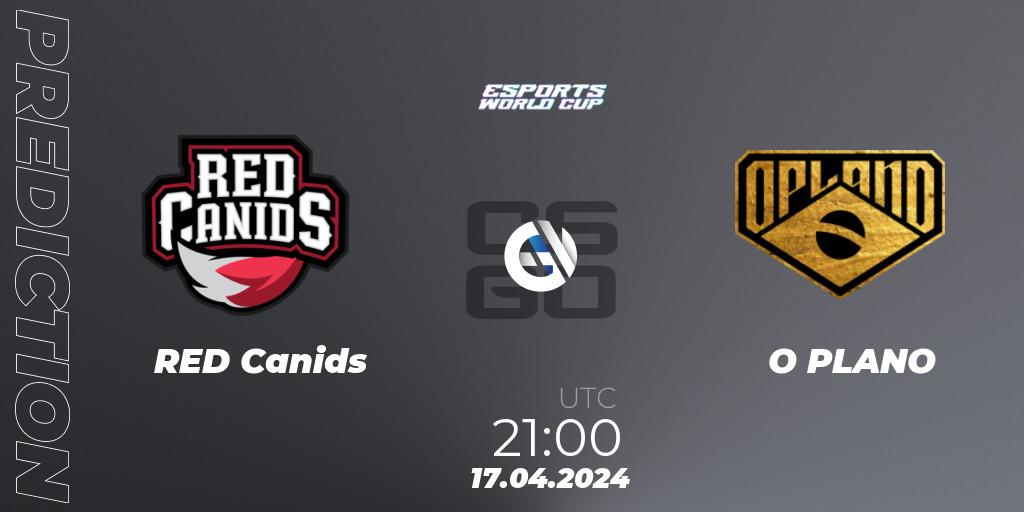 RED Canids - O PLANO: прогноз. 17.04.24, CS2 (CS:GO), Esports World Cup 2024: South American Open Qualifier
