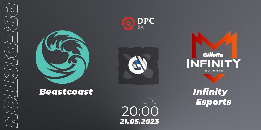 Beastcoast - Infinity Esports: прогноз. 21.05.23, Dota 2, DPC 2023 Tour 3: SA Division I (Upper)