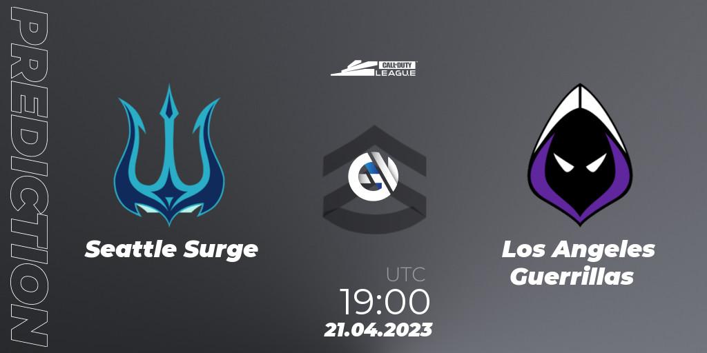 Seattle Surge - Los Angeles Guerrillas: прогноз. 21.04.2023 at 19:00, Call of Duty, Call of Duty League 2023: Stage 4 Major