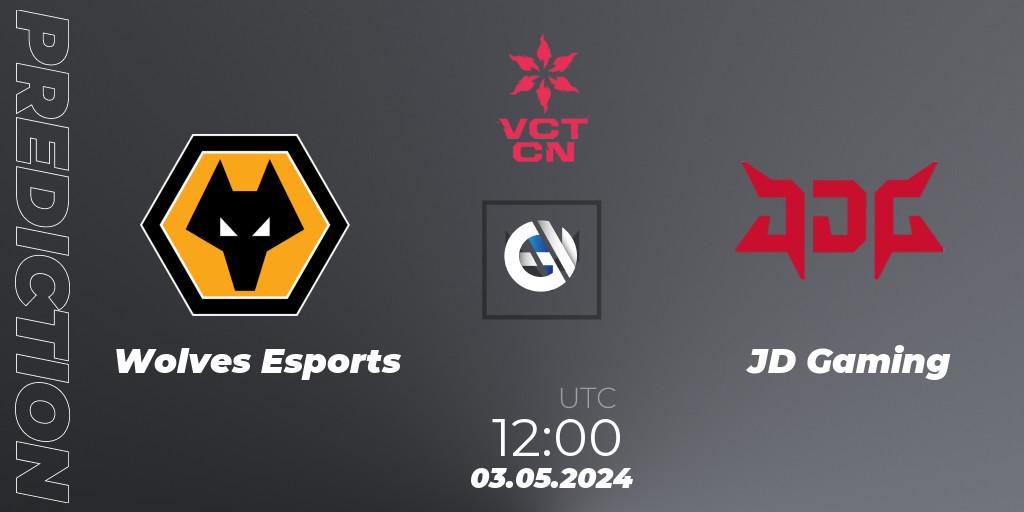 Wolves Esports - JD Gaming: прогноз. 03.05.2024 at 11:10, VALORANT, VALORANT Champions Tour China 2024: Stage 1 - Group Stage