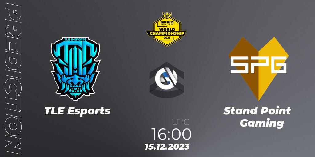 TLE Esports - Stand Point Gaming: прогноз. 15.12.23, Call of Duty, CODM World Championship 2023