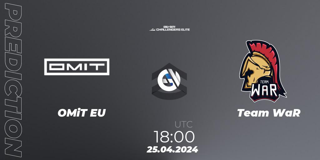 OMiT EU - Team WaR: прогноз. 25.04.2024 at 18:00, Call of Duty, Call of Duty Challengers 2024 - Elite 2: EU