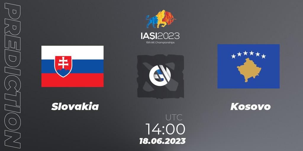 Slovakia - Kosovo: прогноз. 18.06.2023 at 14:00, Dota 2, IESF Europe A Qualifier 2023