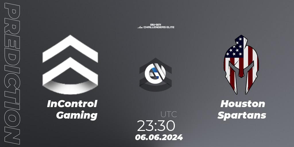 InControl Gaming - Houston Spartans: прогноз. 06.06.2024 at 22:30, Call of Duty, Call of Duty Challengers 2024 - Elite 3: NA