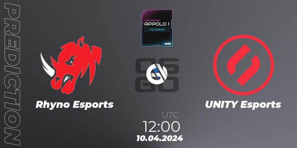 Rhyno Esports - Dynamo Eclot: прогноз. 10.04.2024 at 12:00, Counter-Strike (CS2), Appolo1 Series: Phase 1