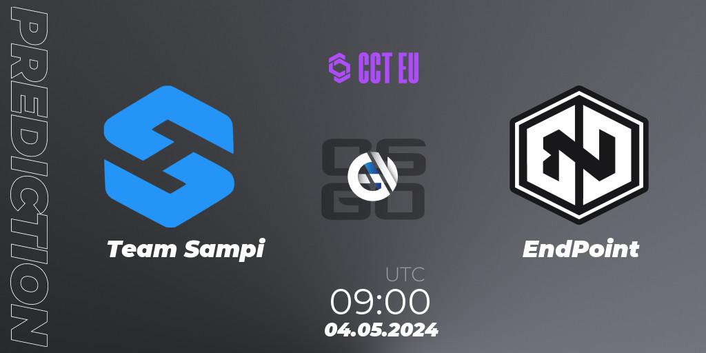 Team Sampi - EndPoint: прогноз. 04.05.2024 at 09:00, Counter-Strike (CS2), CCT Season 2 Europe Series 2 
