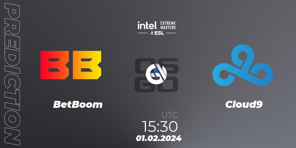 BetBoom - Cloud9: прогноз. 01.02.2024 at 15:30, Counter-Strike (CS2), IEM Katowice 2024 Play-in