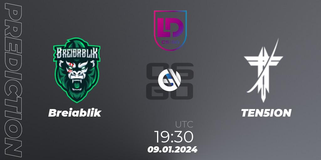 Breiðablik - TEN5ION: прогноз. 09.01.24, CS2 (CS:GO), Icelandic Esports League Season 8: Regular Season