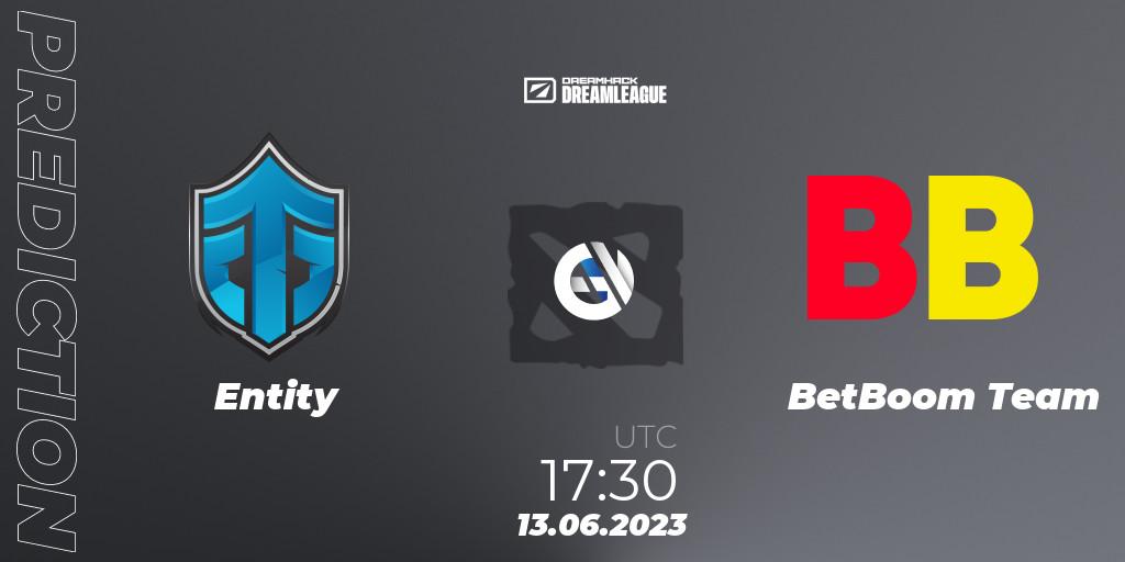 Entity - BetBoom Team: прогноз. 13.06.23, Dota 2, DreamLeague Season 20 - Group Stage 1