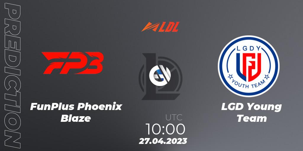 FunPlus Phoenix Blaze - LGD Young Team: прогноз. 27.04.2023 at 11:30, LoL, LDL 2023 - Regular Season - Stage 2