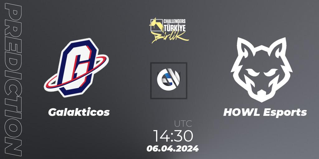 Galakticos - HOWL Esports: прогноз. 06.04.2024 at 14:30, VALORANT, VALORANT Challengers 2024 Turkey: Birlik Split 1