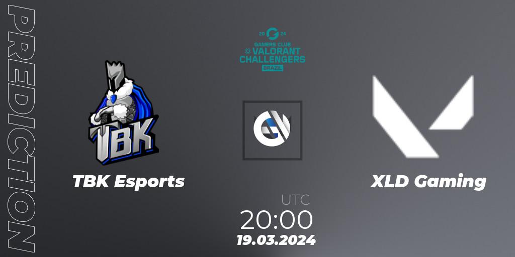 TBK Esports - XLD Gaming: прогноз. 19.03.2024 at 20:00, VALORANT, VALORANT Challengers Brazil 2024: Split 1