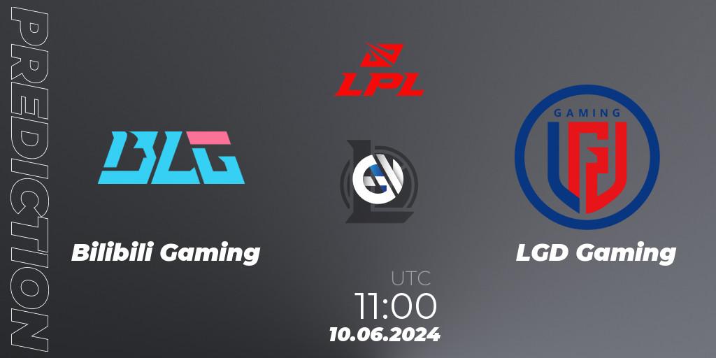 Bilibili Gaming - LGD Gaming: прогноз. 10.06.2024 at 11:00, LoL, LPL 2024 Summer - Group Stage