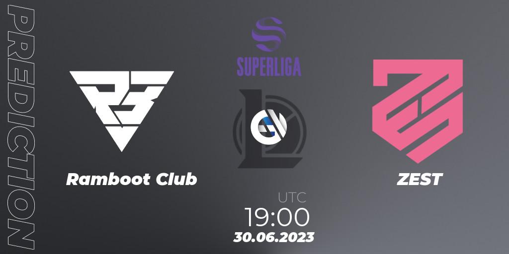 Ramboot Club - ZEST: прогноз. 30.06.23, LoL, LVP Superliga 2nd Division 2023 Summer