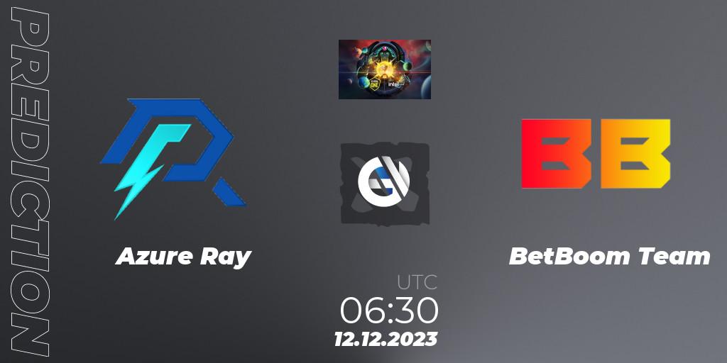 Azure Ray - BetBoom Team: прогноз. 12.12.23, Dota 2, ESL One - Kuala Lumpur 2023