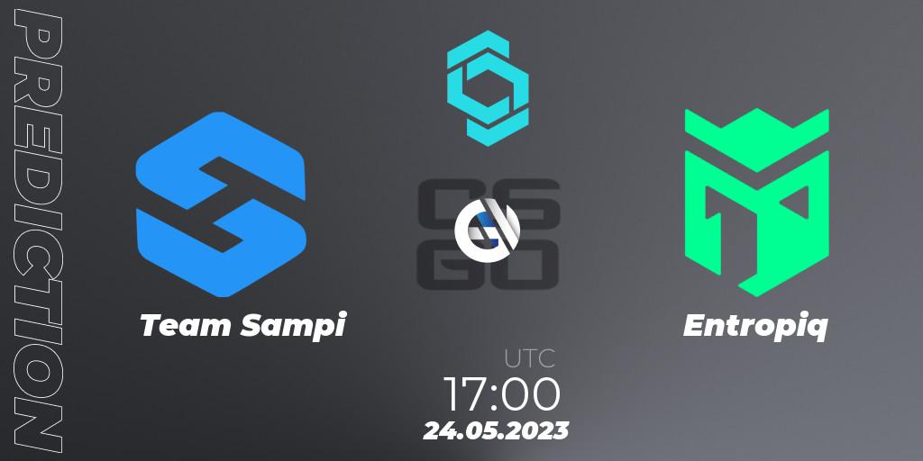 Team Sampi - Entropiq: прогноз. 24.05.2023 at 17:00, Counter-Strike (CS2), CCT North Europe Series 5 Closed Qualifier