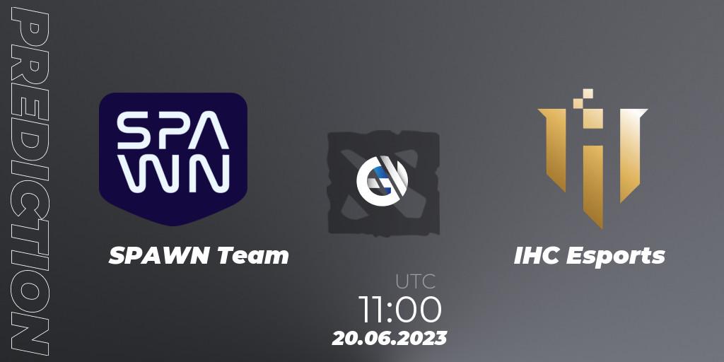 SPAWN Team - IHC Esports: прогноз. 20.06.2023 at 11:30, Dota 2, 1XPLORE Asia #1